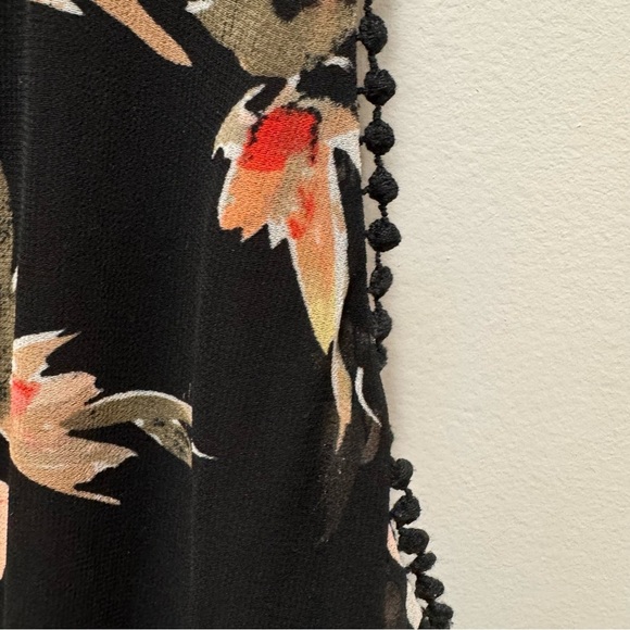 Addition Elle Michel Studio High Low Floral Vneck Dress Size 22 - Picture 9 of 14